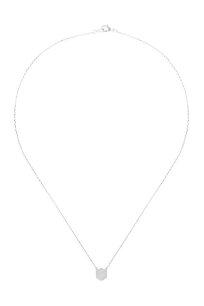 HEXAGON PENDANT NECKLACE