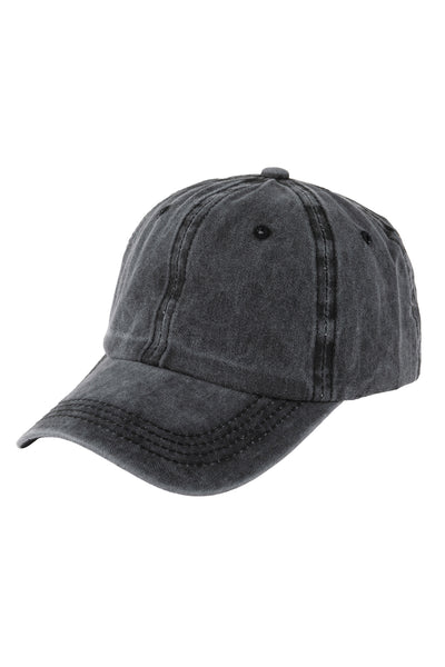 ACID WASHED BASEBALL CAP