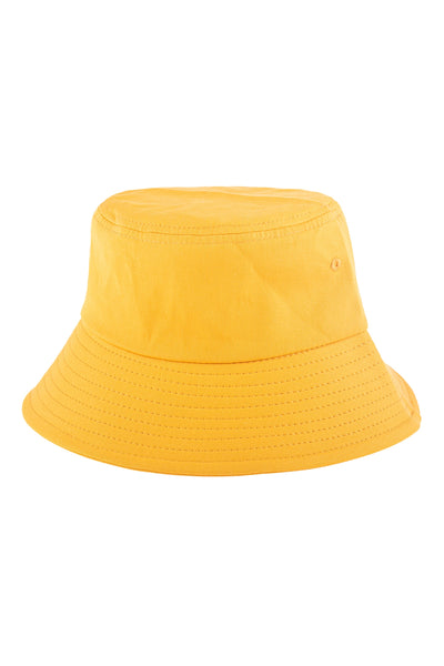 PLAIN BUCKET HAT