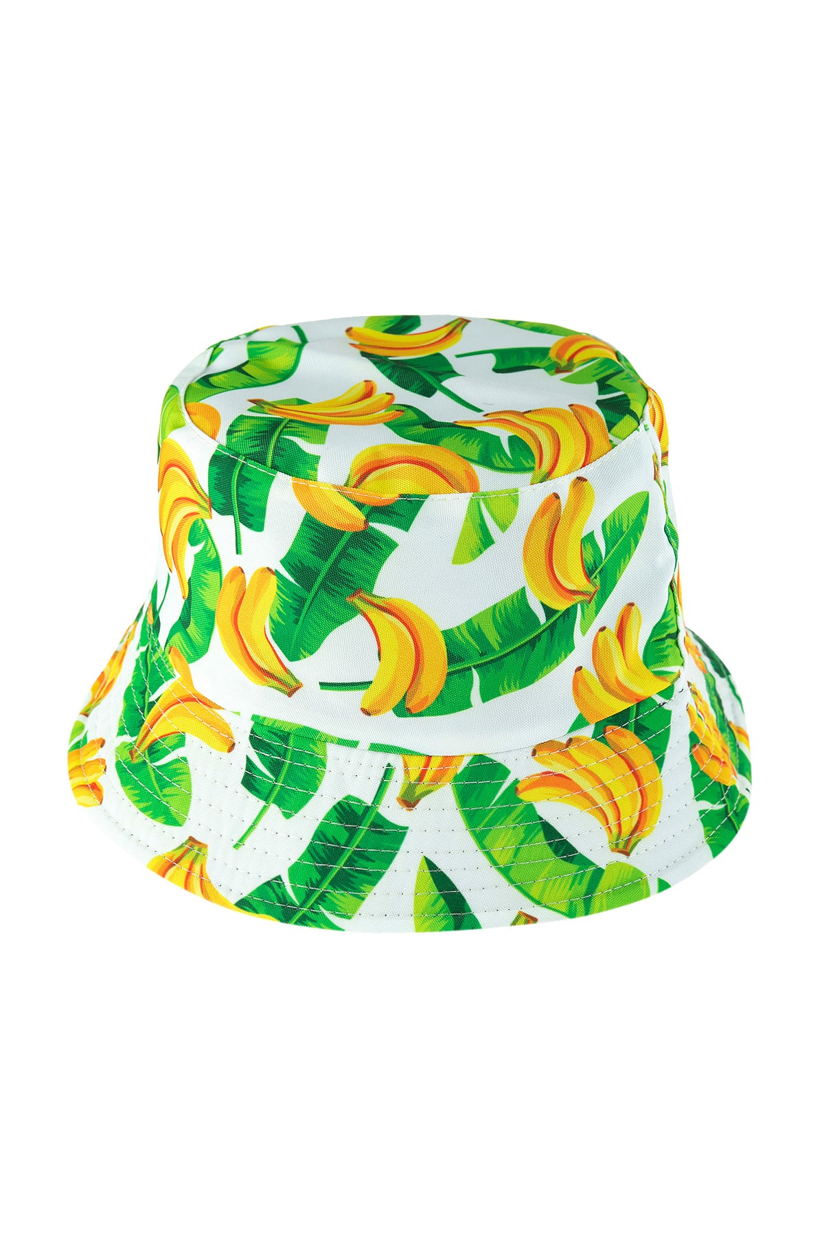 PRINT DOUBLE-SIDE-WEAR REVERSIBLE BUCKET HAT/6PCS