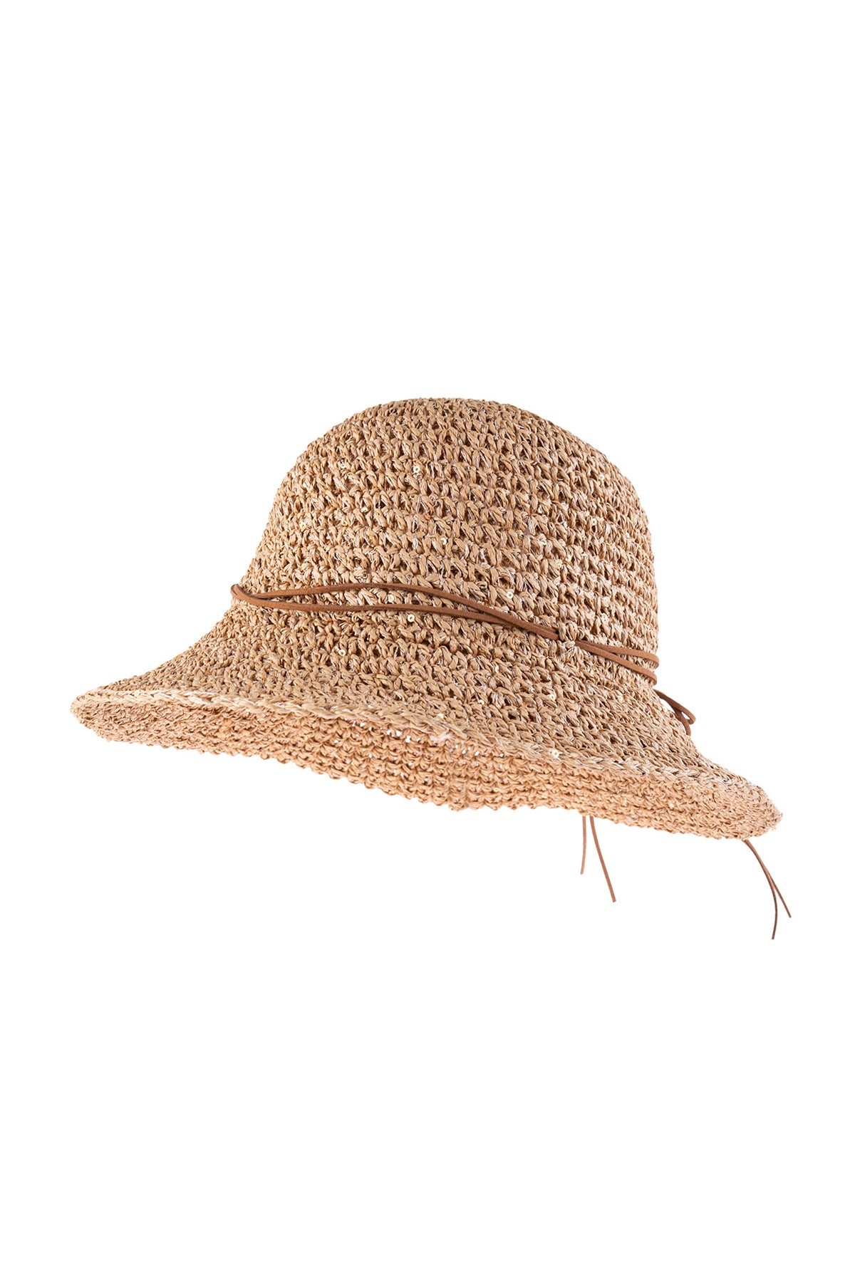 WEAVED LADY BUCKET HAT/6PCS