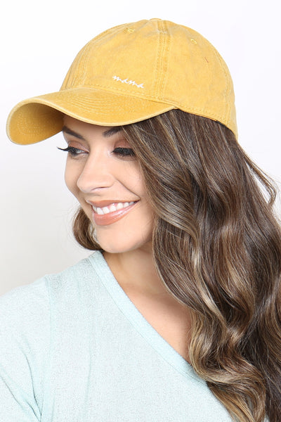 FASHION CAP W/ MAMA EMBROIDERY