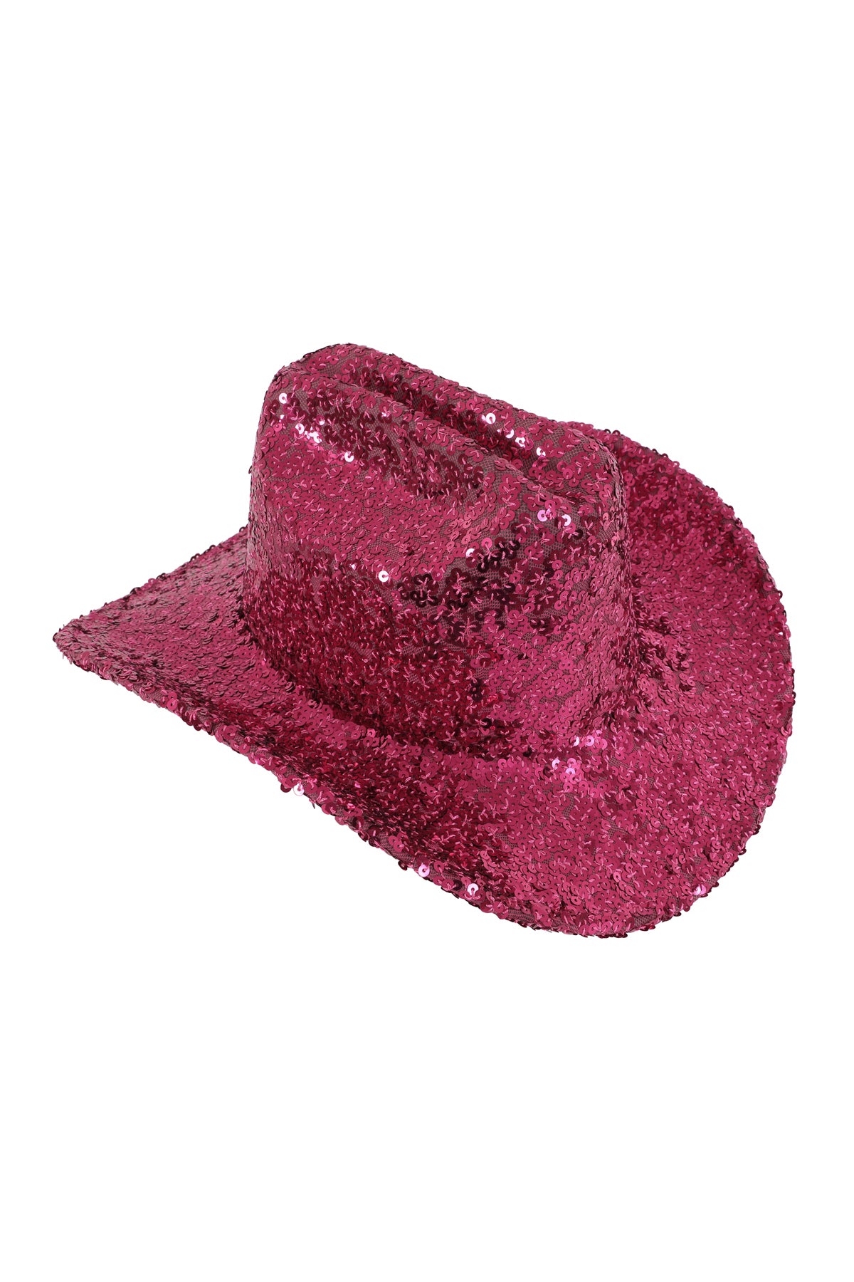 GLITTER SEQUIN FEDORA COWBOY HAT