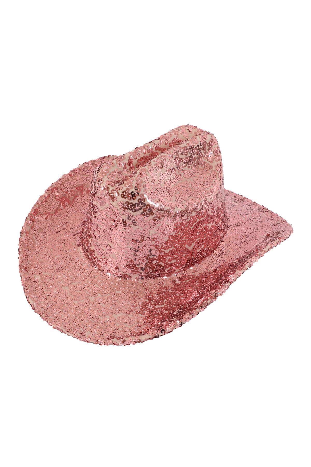 GLITTER SEQUIN FEDORA COWBOY HAT