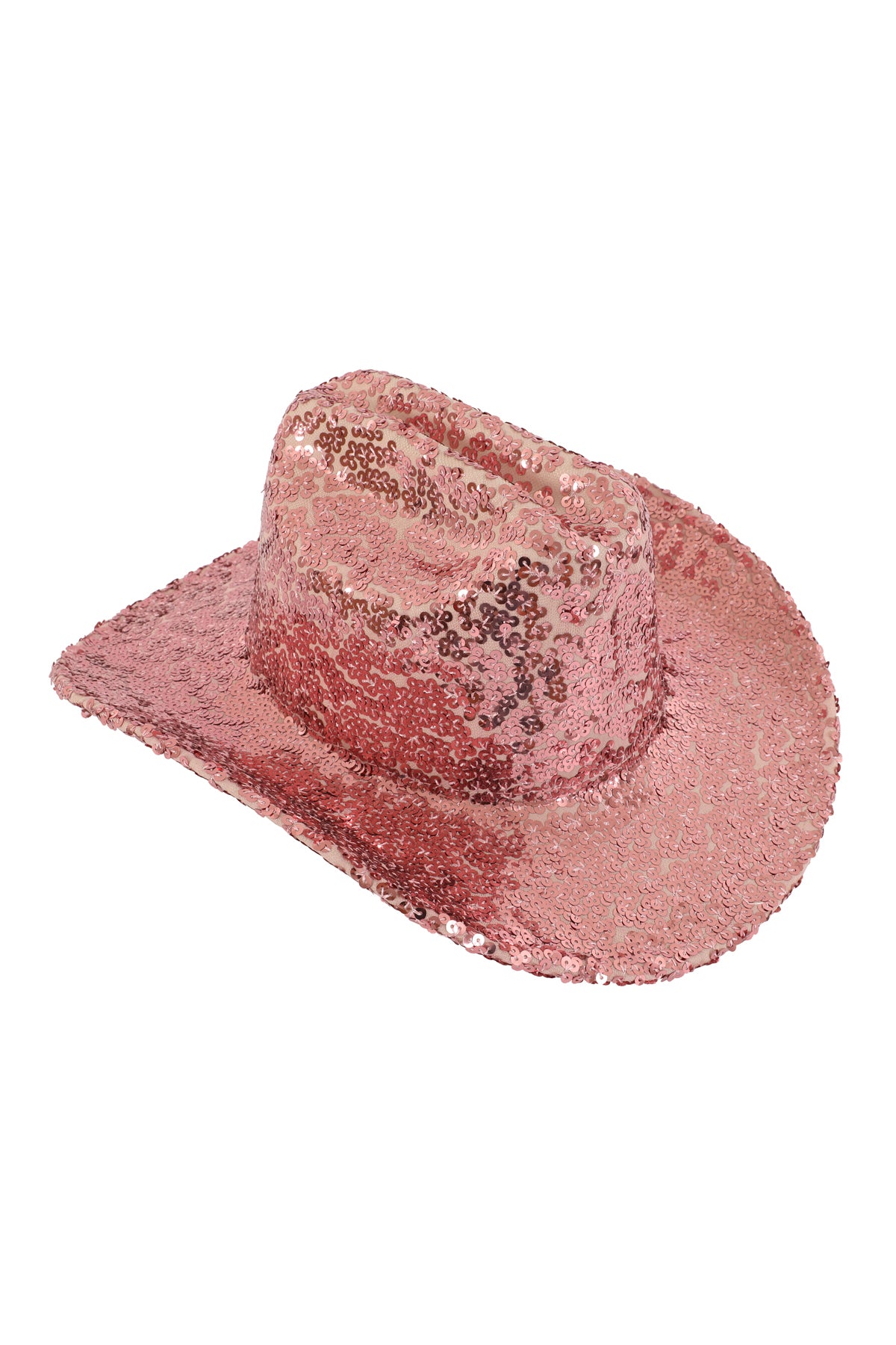 GLITTER SEQUIN FEDORA COWBOY HAT