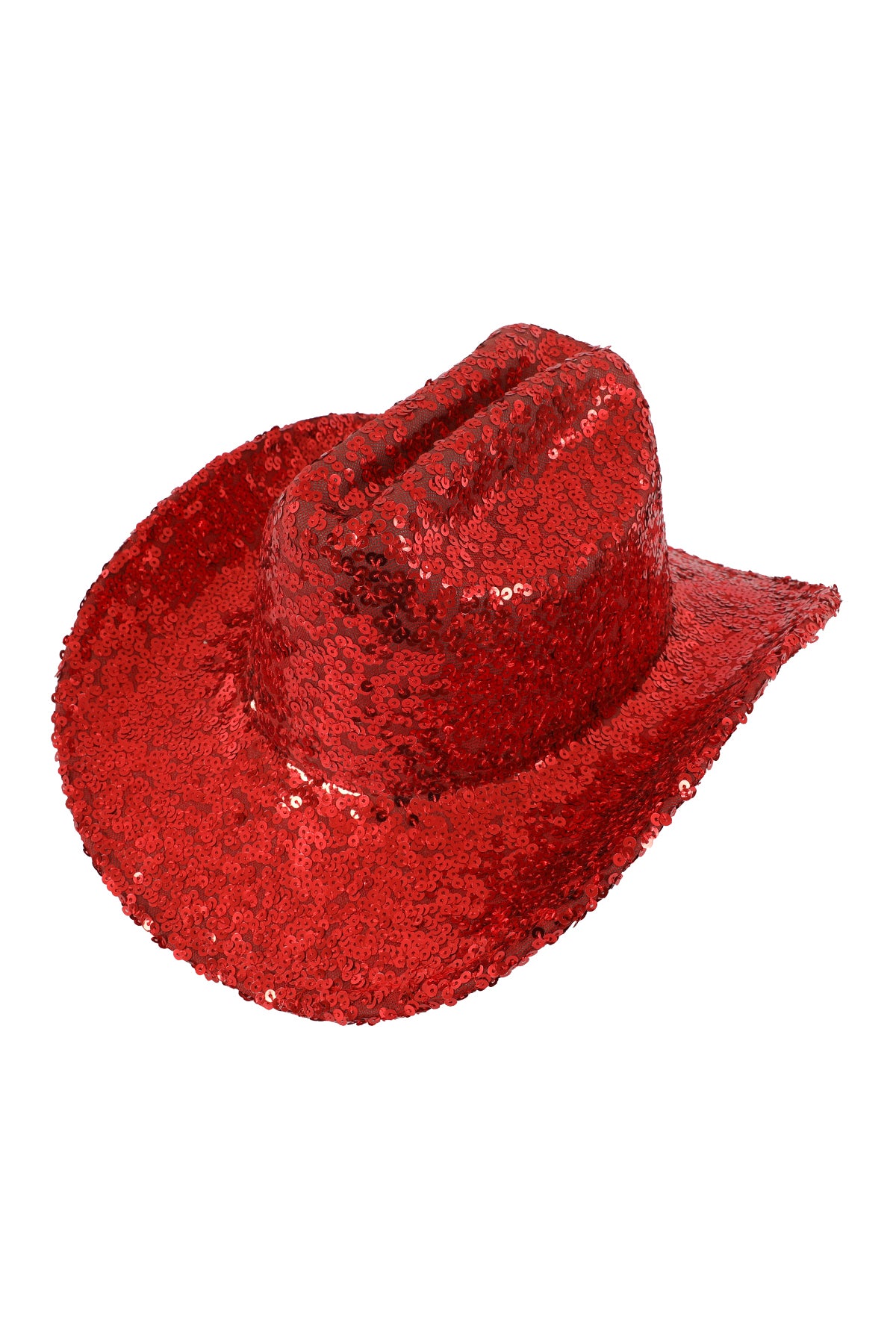 GLITTER SEQUIN FEDORA COWBOY HAT