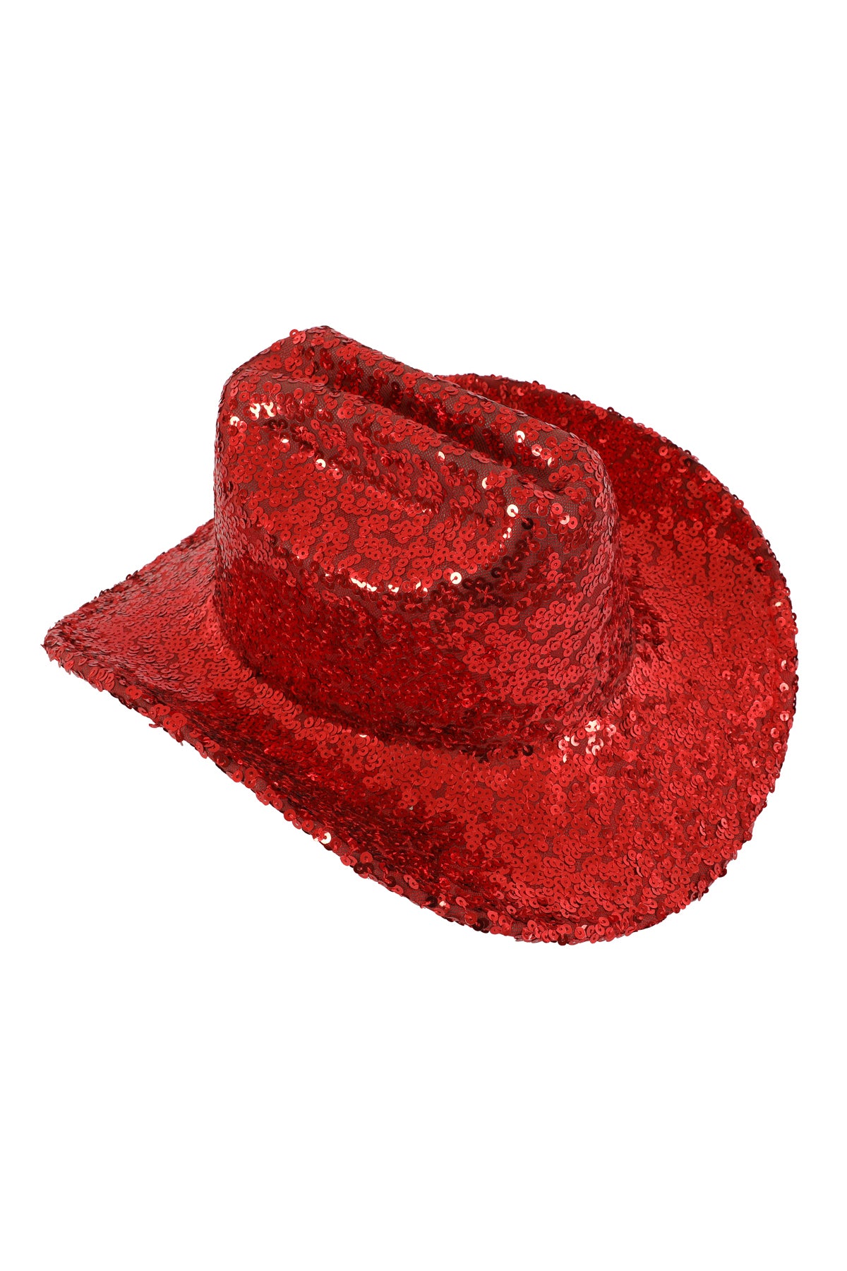 GLITTER SEQUIN FEDORA COWBOY HAT