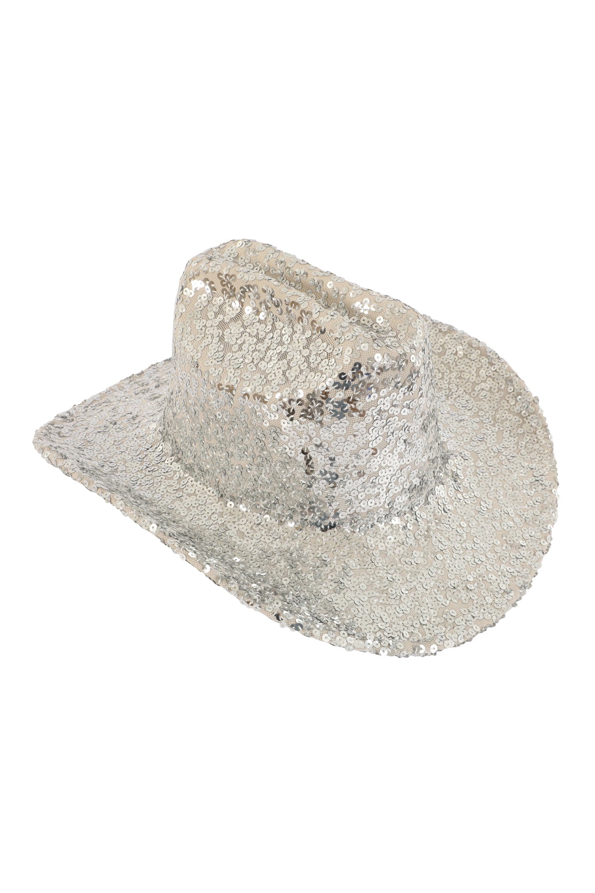 GLITTER SEQUIN FEDORA COWBOY HAT