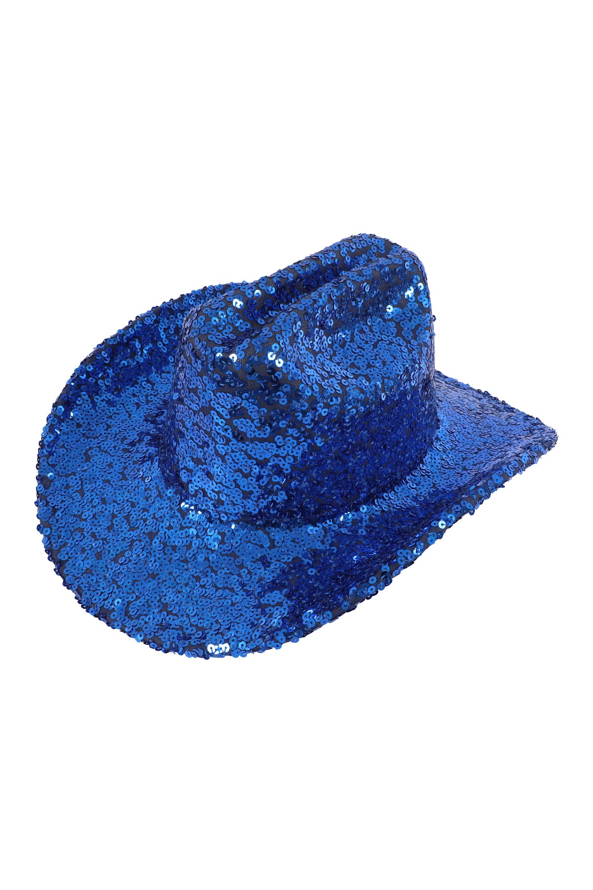 GLITTER SEQUIN FEDORA COWBOY HAT