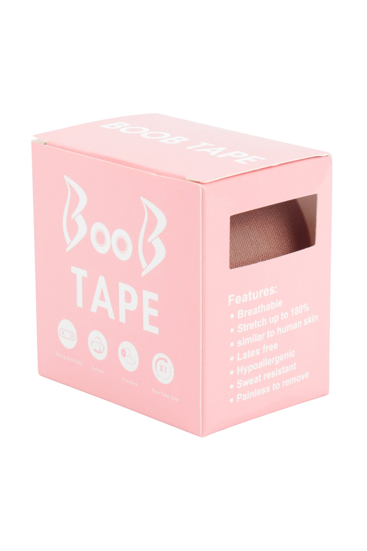 ADHESIVE BREATHABLE BOOB TAPE