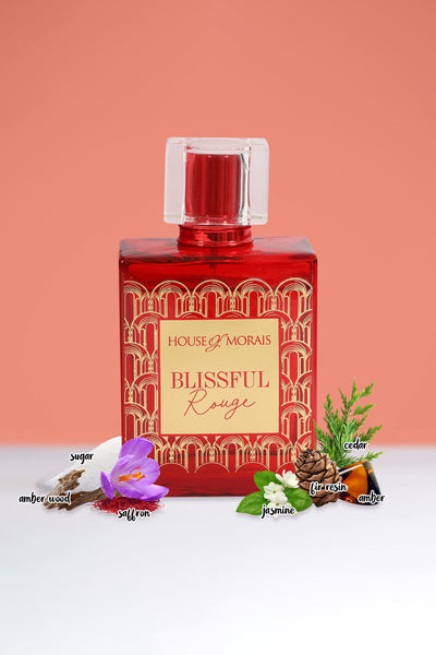 BLISSFUL ROUGE SPRAY PERFUME EAU DE PARFUM FOR WOMEN - 100ML/3.4FL.OZ.