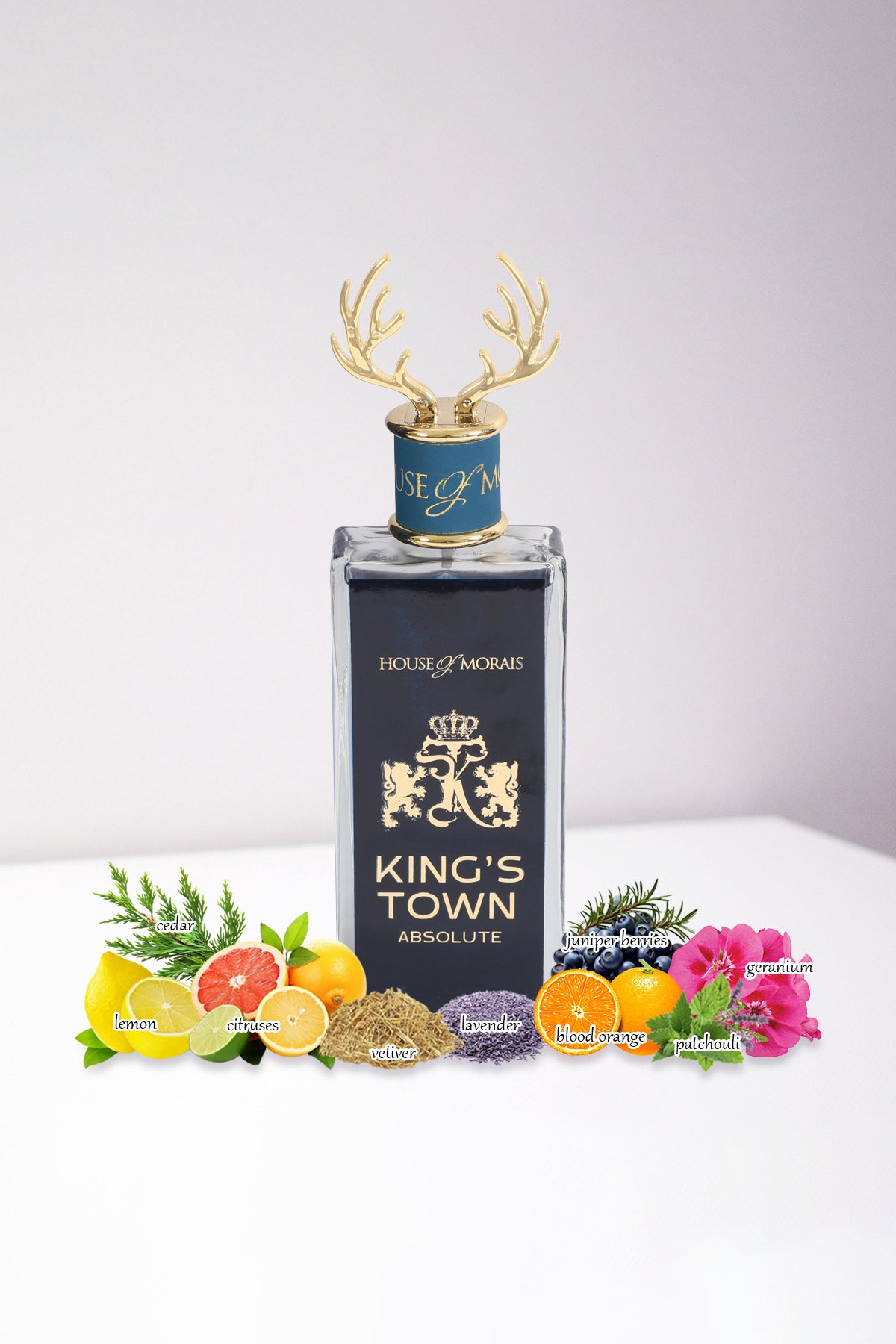 KING'S TOWN ABSOLUTE SPRAY PERFUME EAU DE PARFUM FOR MEN - 100ML/3.4FL.OZ.