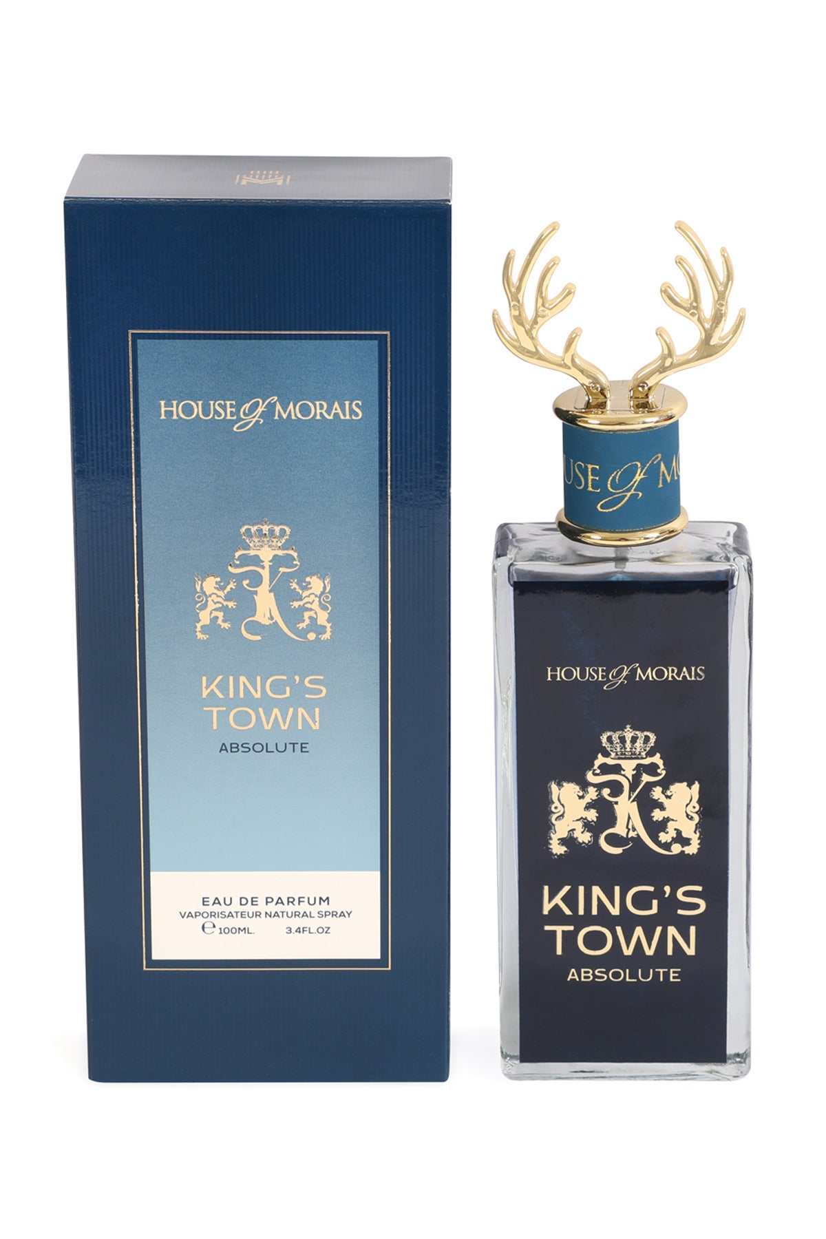 KING'S TOWN ABSOLUTE SPRAY PERFUME EAU DE PARFUM FOR MEN - 100ML/3.4FL.OZ.