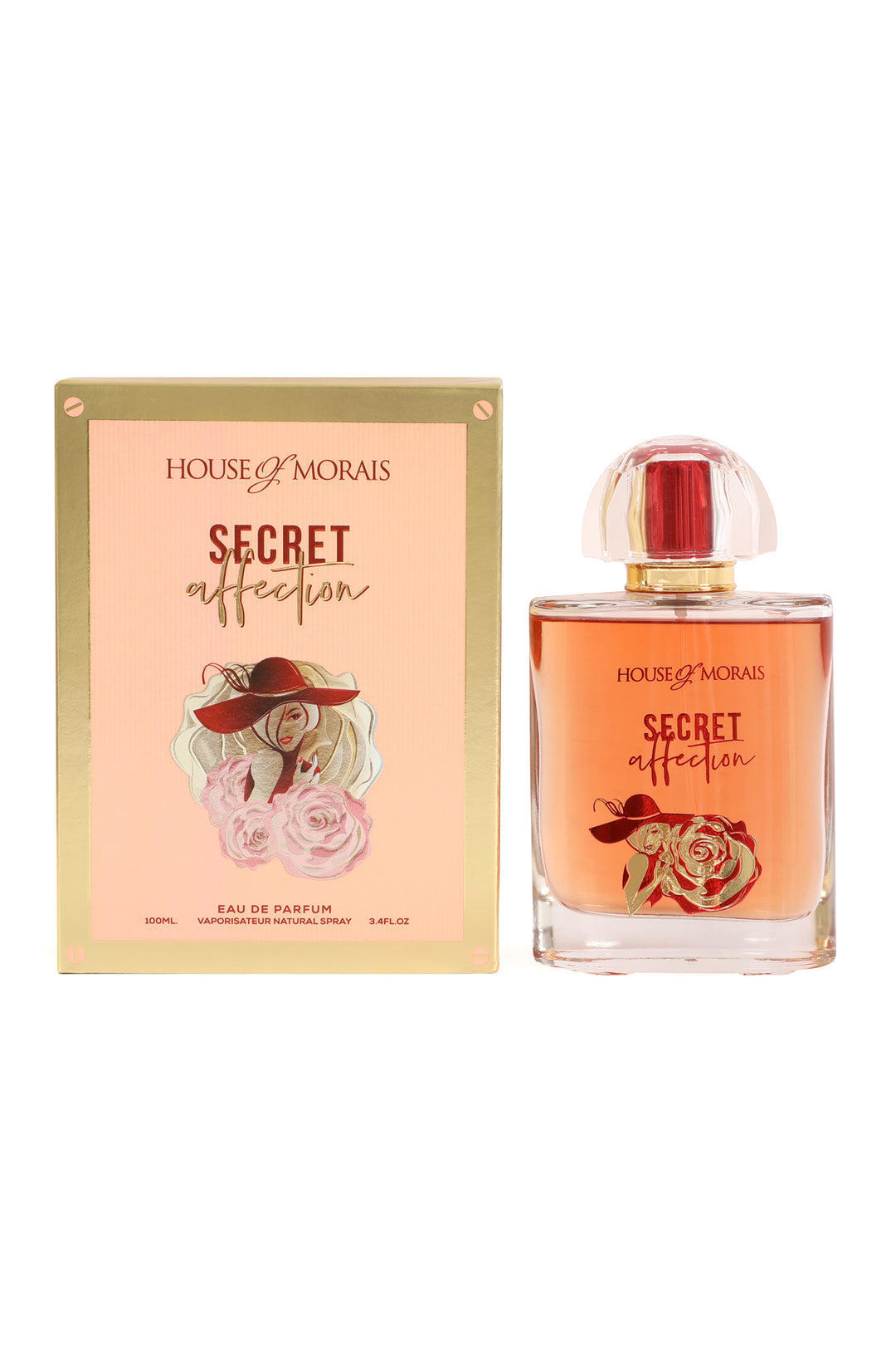 SECRET AFFECTION SPRAY PERFUME EAU DE PARFUM FOR WOMEN - 100ML/3.4