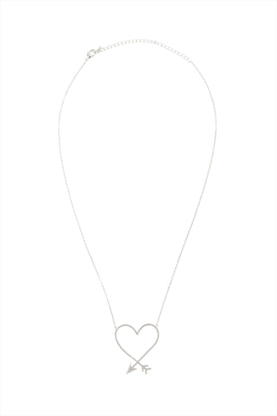 HEART ARROW PENDANT NECKLACE