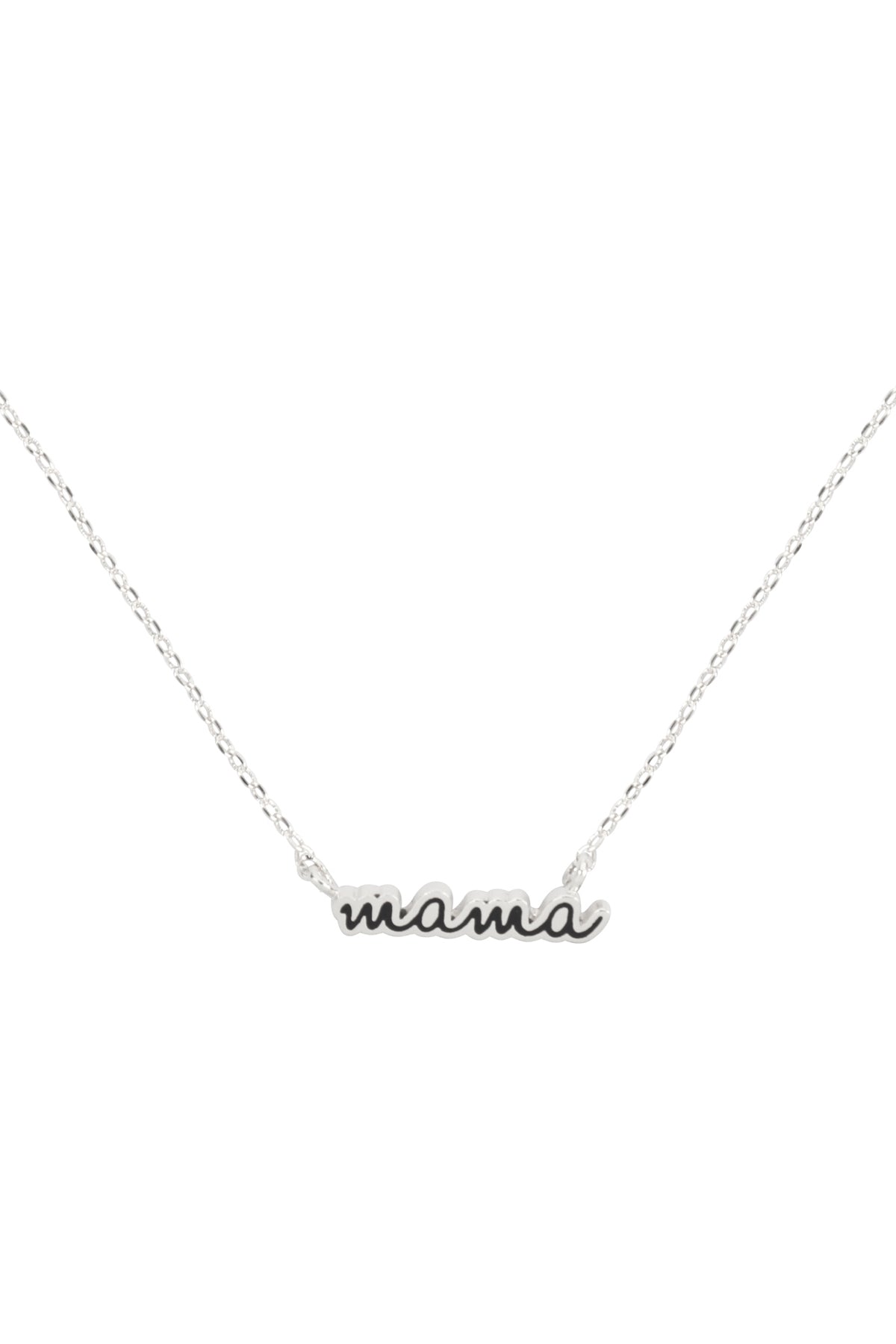 MAMA SCRIPT NECKLACE