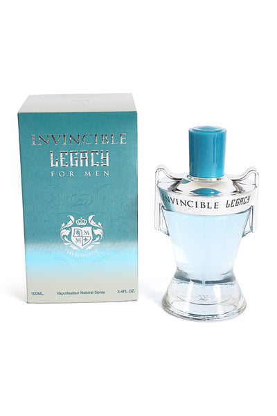 INVINCIBLE LEGACY SPRAY COLOGNE EAU DE TOILETTE FOR MEN - 100ML/3.4 FL.OZ.
