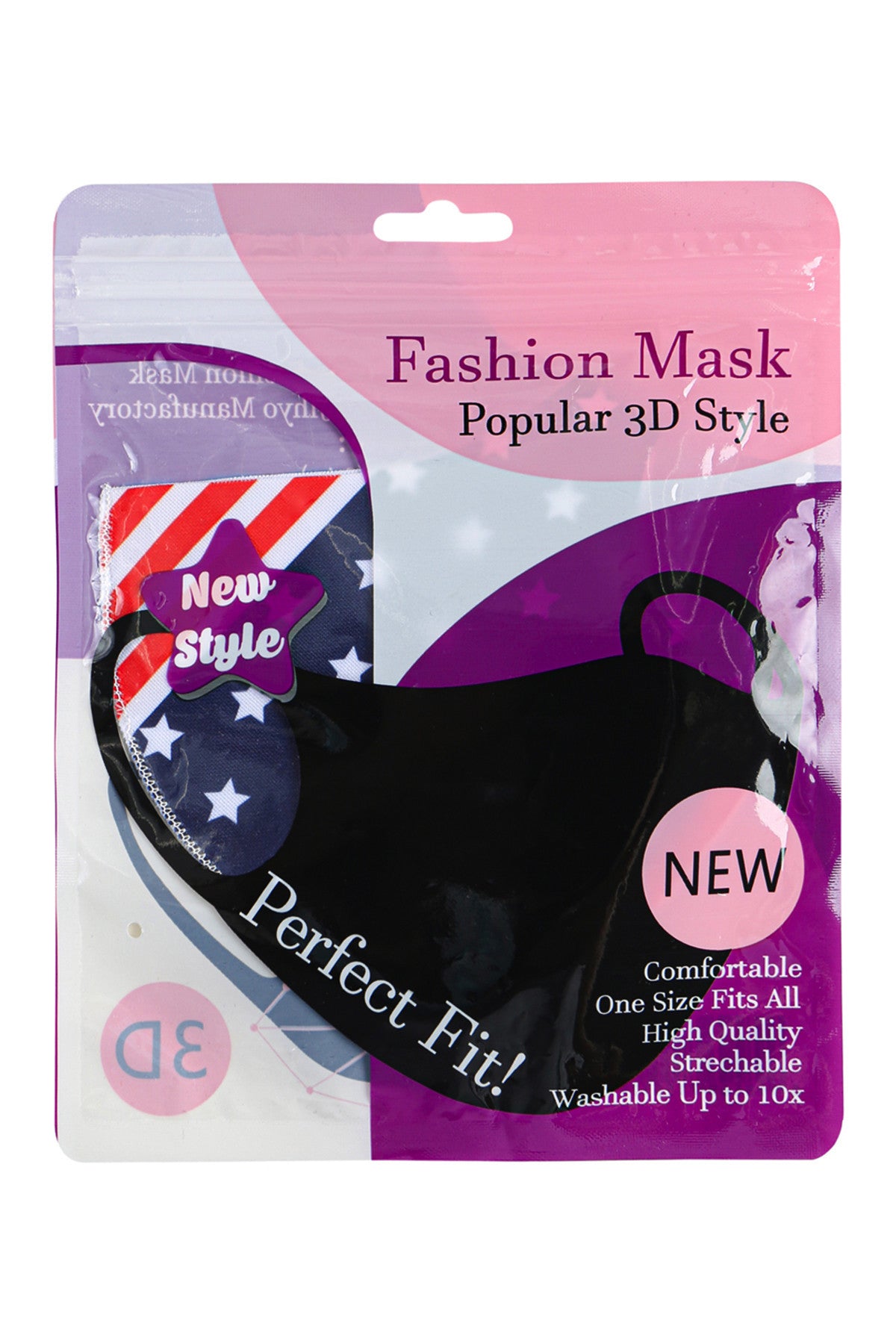 AMERICAN FLAG FASHION MASK