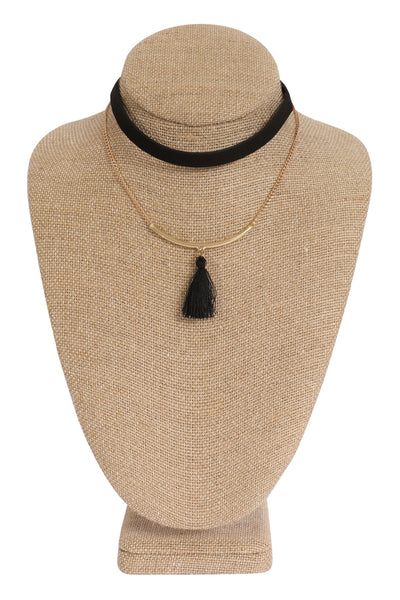 BOHEMIAN LAYERED CHOKER NECKLACE