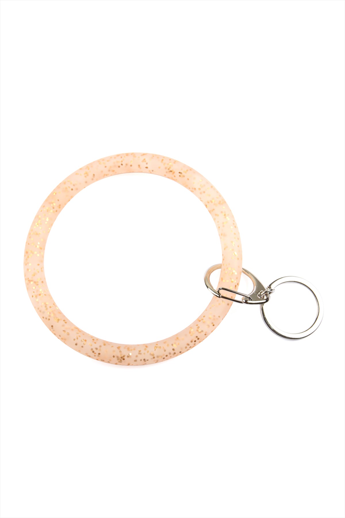 SILICONE HOOP KEYCHAIN