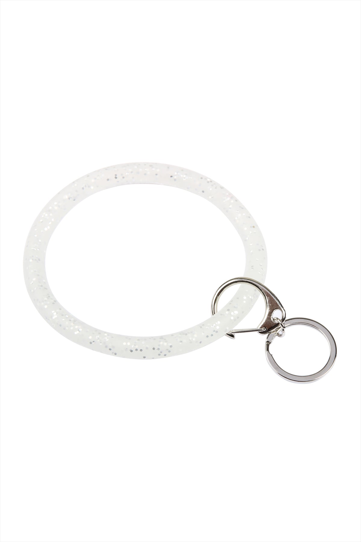 SILICONE HOOP KEYCHAIN