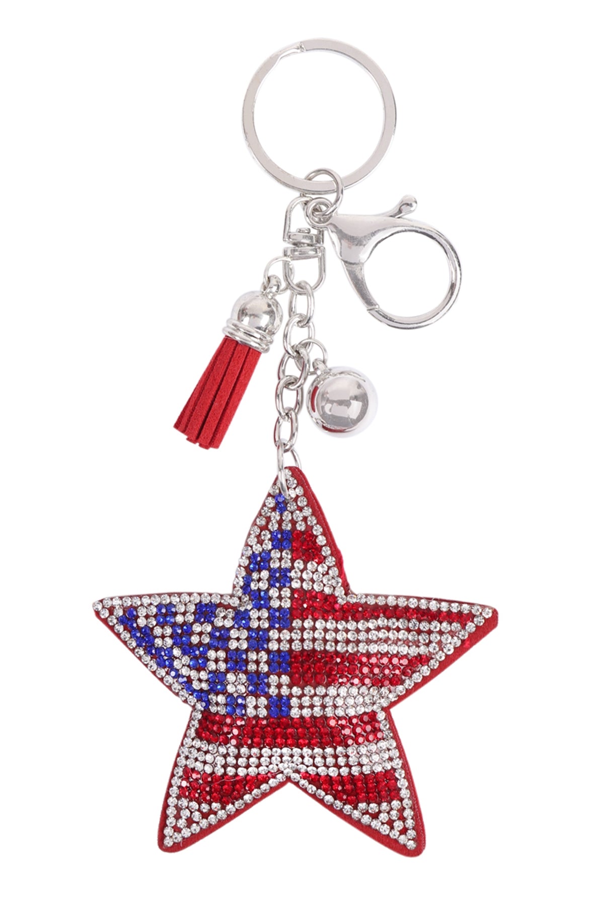 STAR USA TASSEL KEYCHAIN