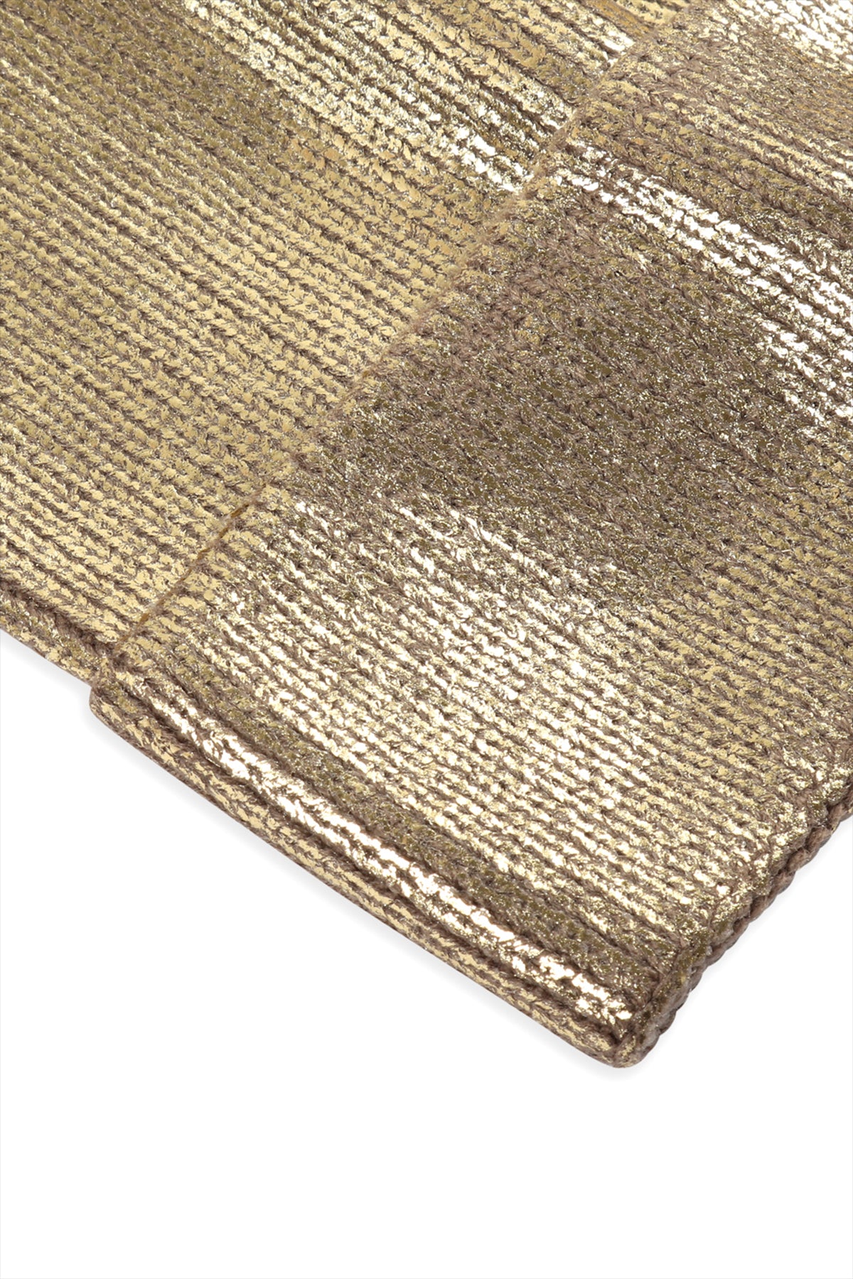 METALLIC LUREX POM BEANIE
