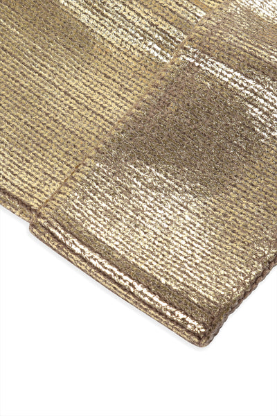 METALLIC LUREX POM BEANIE