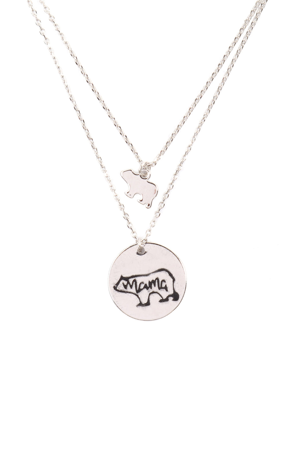 MAMA BEAR DOUBLE LAYER NECKLACE