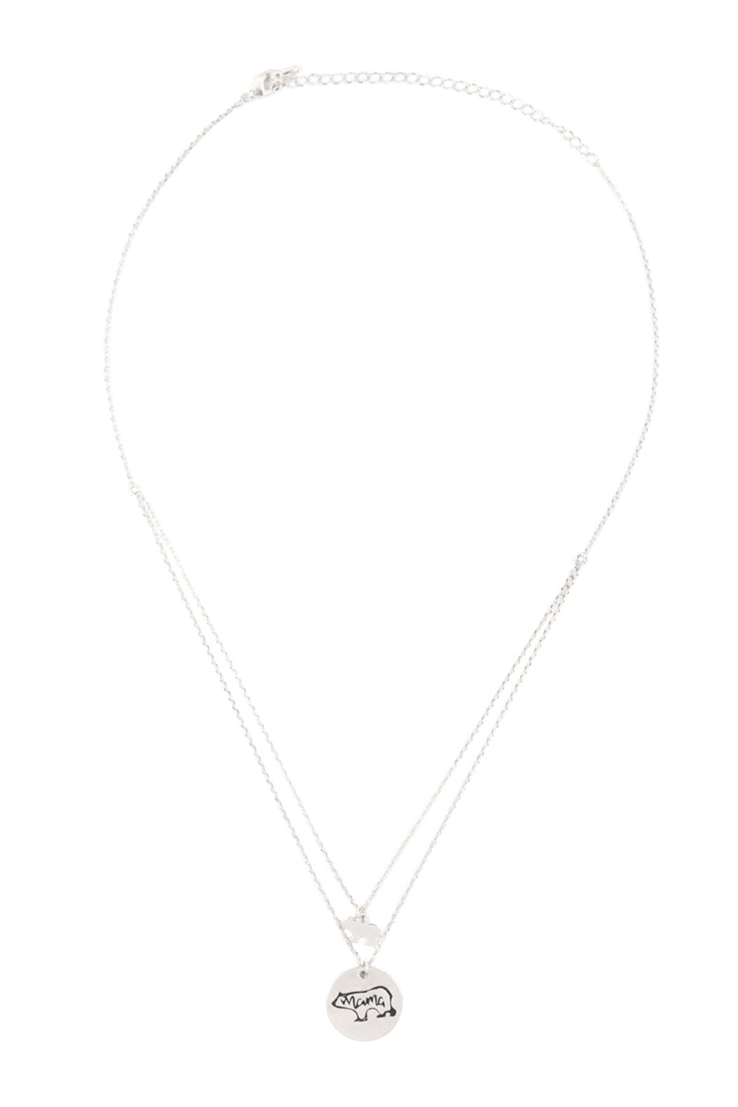 MAMA BEAR DOUBLE LAYER NECKLACE