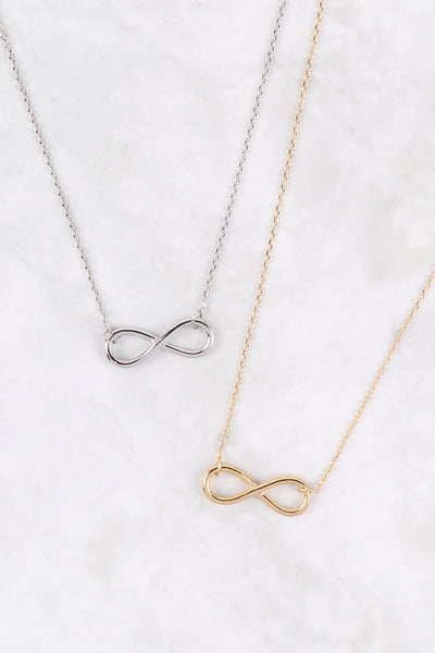 INFINITY PENDANT NECKLACE