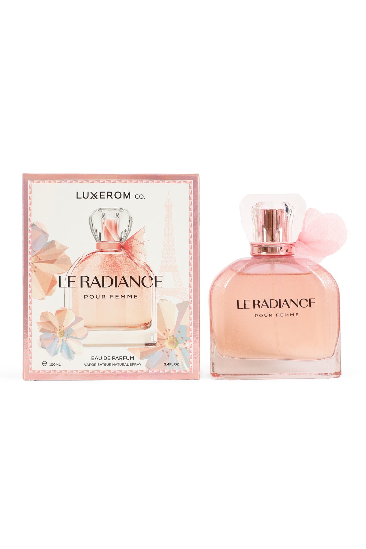 LE RADIANCE SPRAY PERFUME EAU DE PARFUM FOR WOMEN - 100ML/3.4FL.OZ.