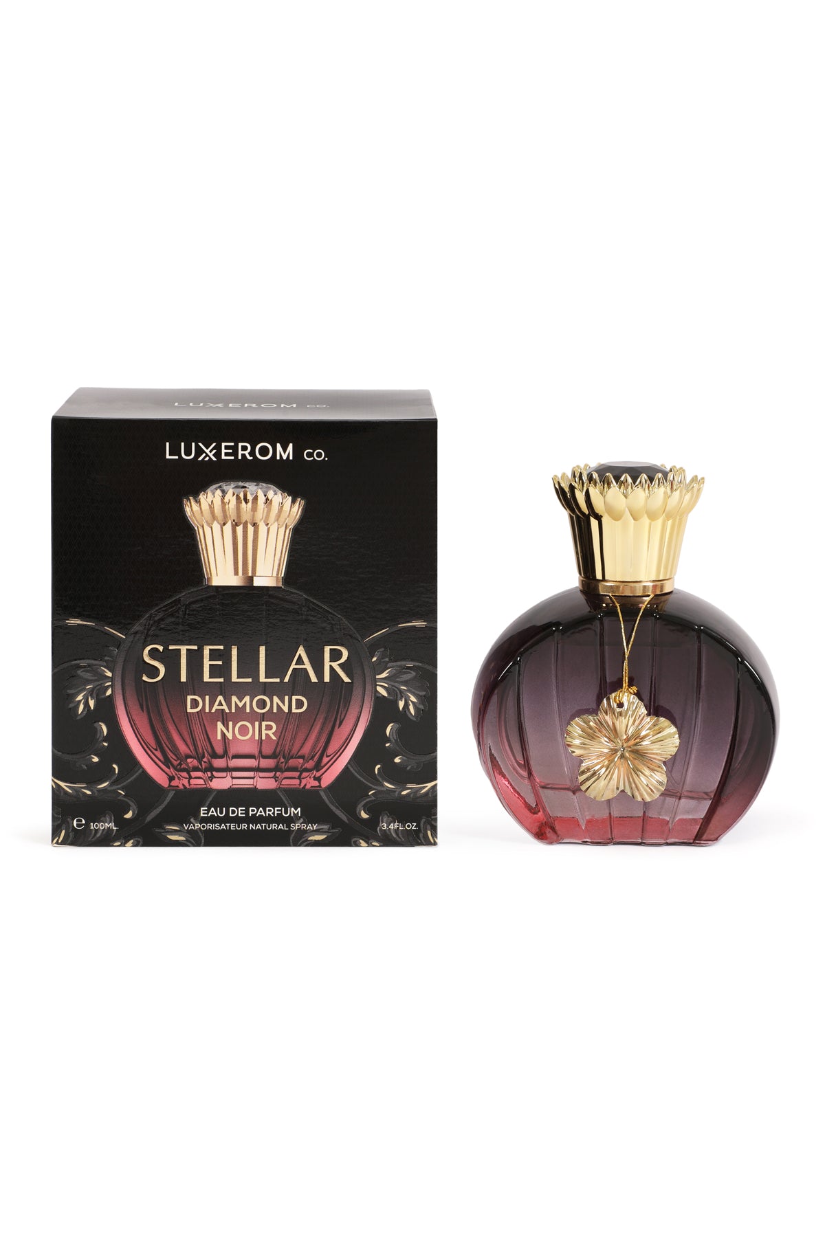 STELLAR DIAMOND NOIR SPRAY PERFUME EAU DE PARFUM FOR WOMEN - 100ML/3.4FL.OZ.