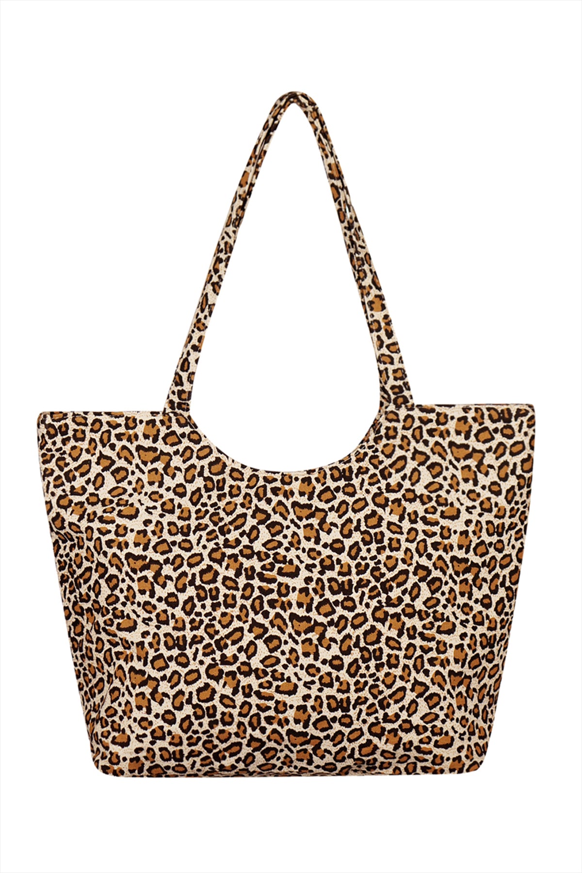 LEOPARD PRINT TOTE BAG/1PC