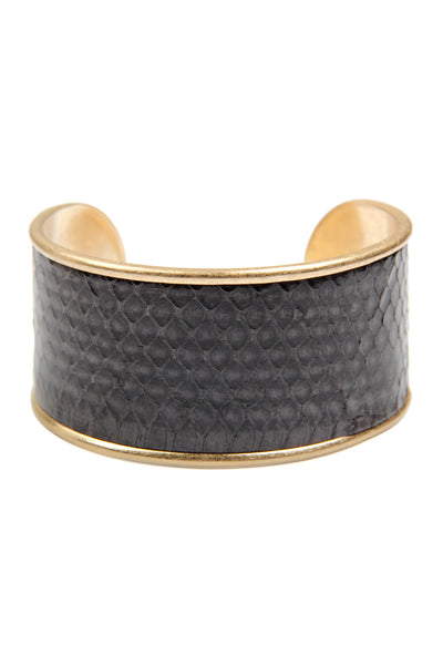 GENUINE LEATHER CUFF BRACELET