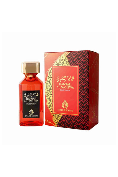 HANNAH AL NASHWA SPRAY PERFUME FOR WOMEN 100ML/3.4 FL.OZ.