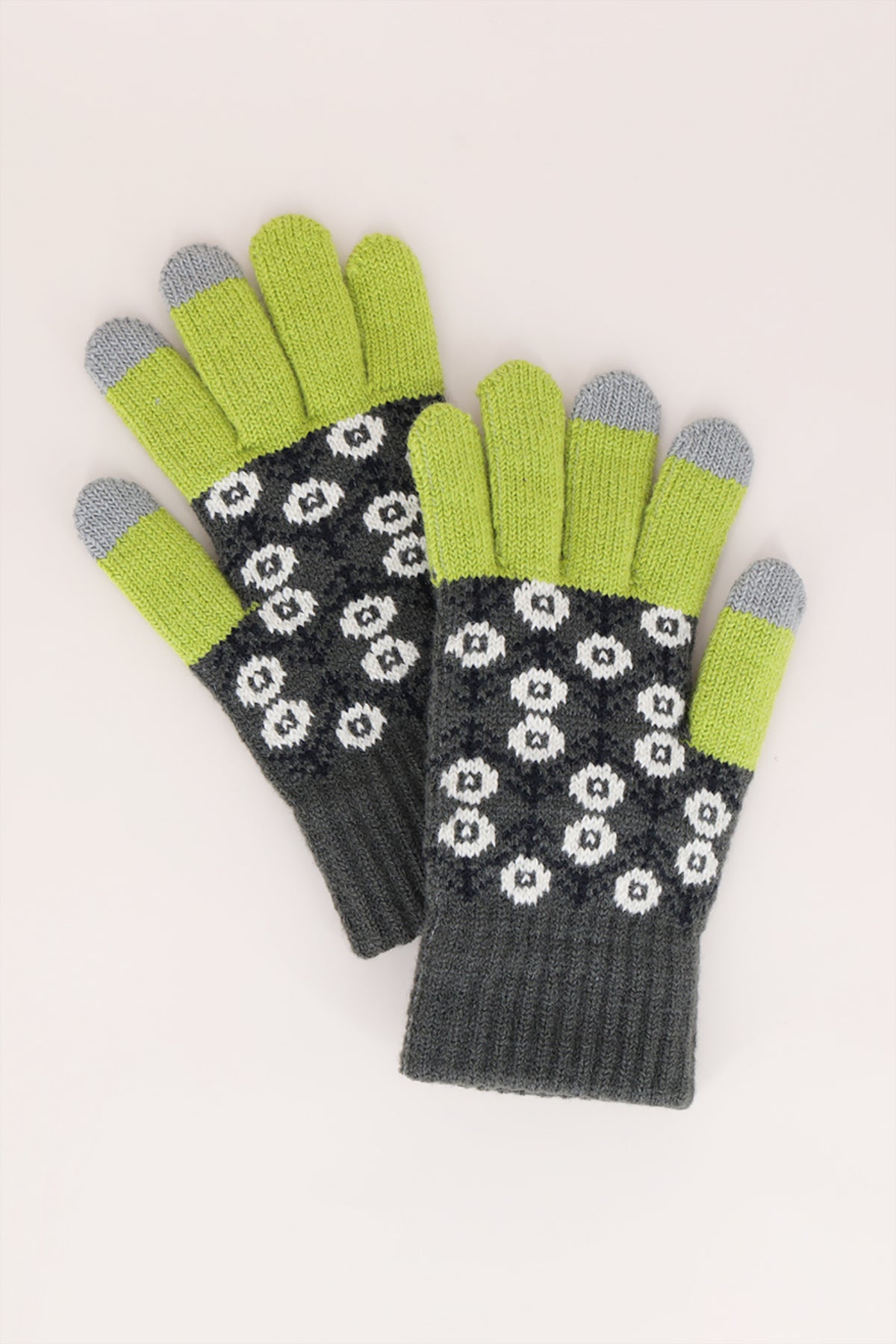 AZTEC KNIT SMART TOUCH GLOVES