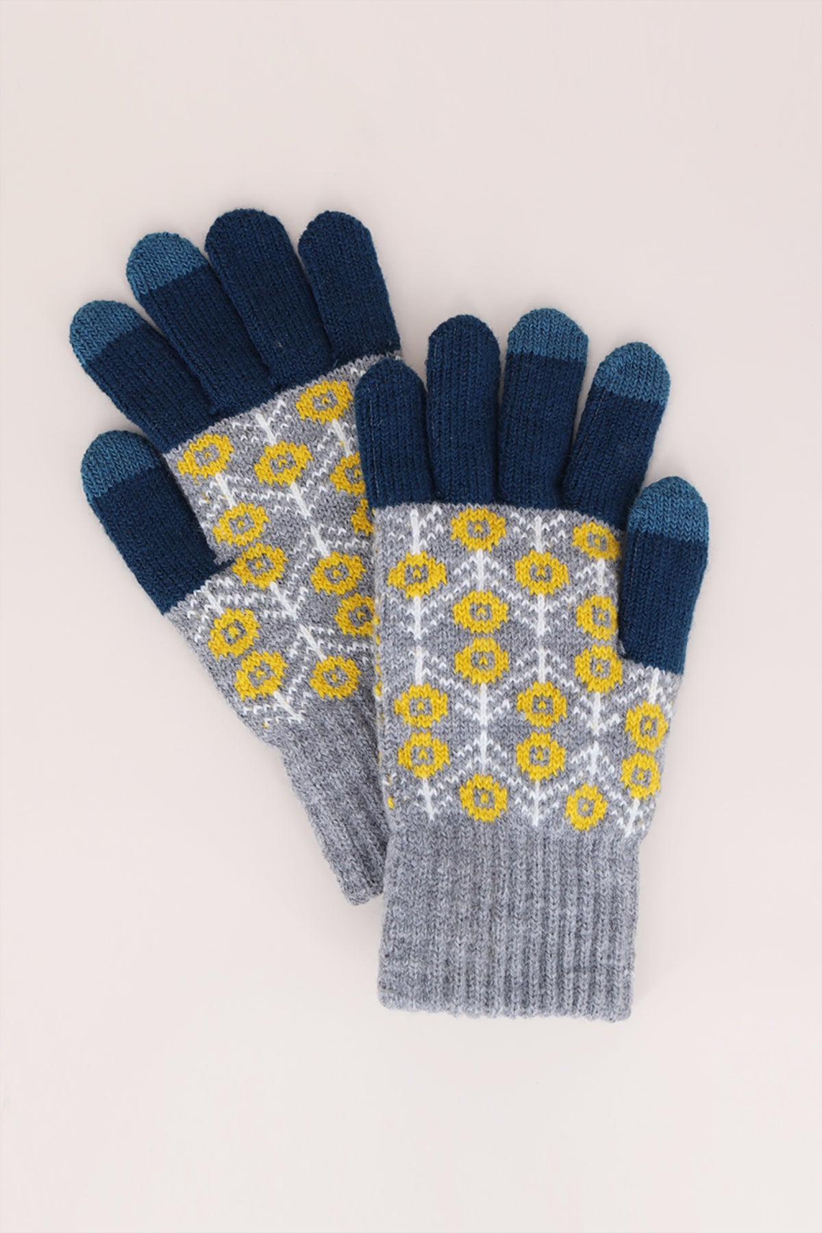 AZTEC KNIT SMART TOUCH GLOVES