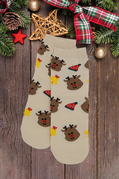 CHRISTMAS SOCKS SET 12PAIRS ( 4 DESIGN 3 PAIRS EACH )
