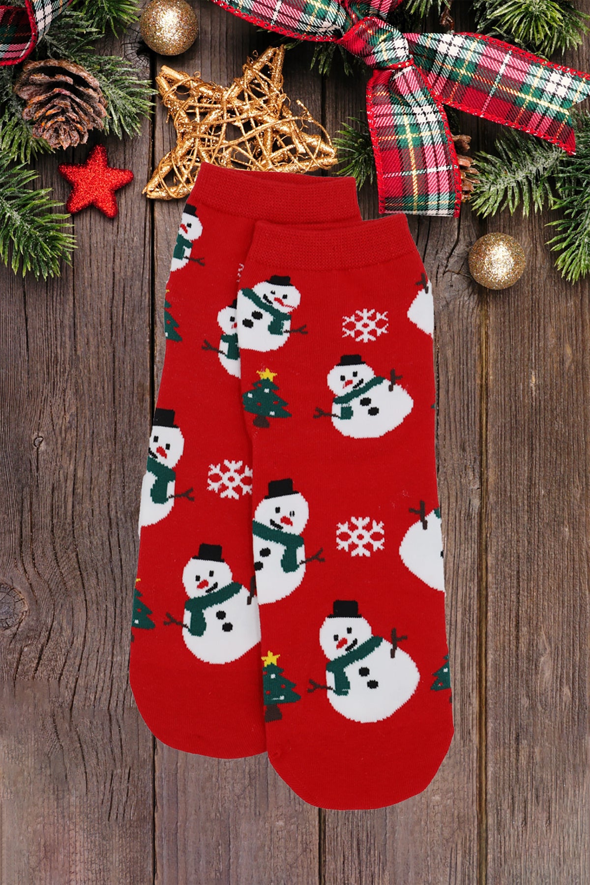 CHRISTMAS SOCKS SET 12PAIRS ( 4 DESIGN 3 PAIRS EACH )