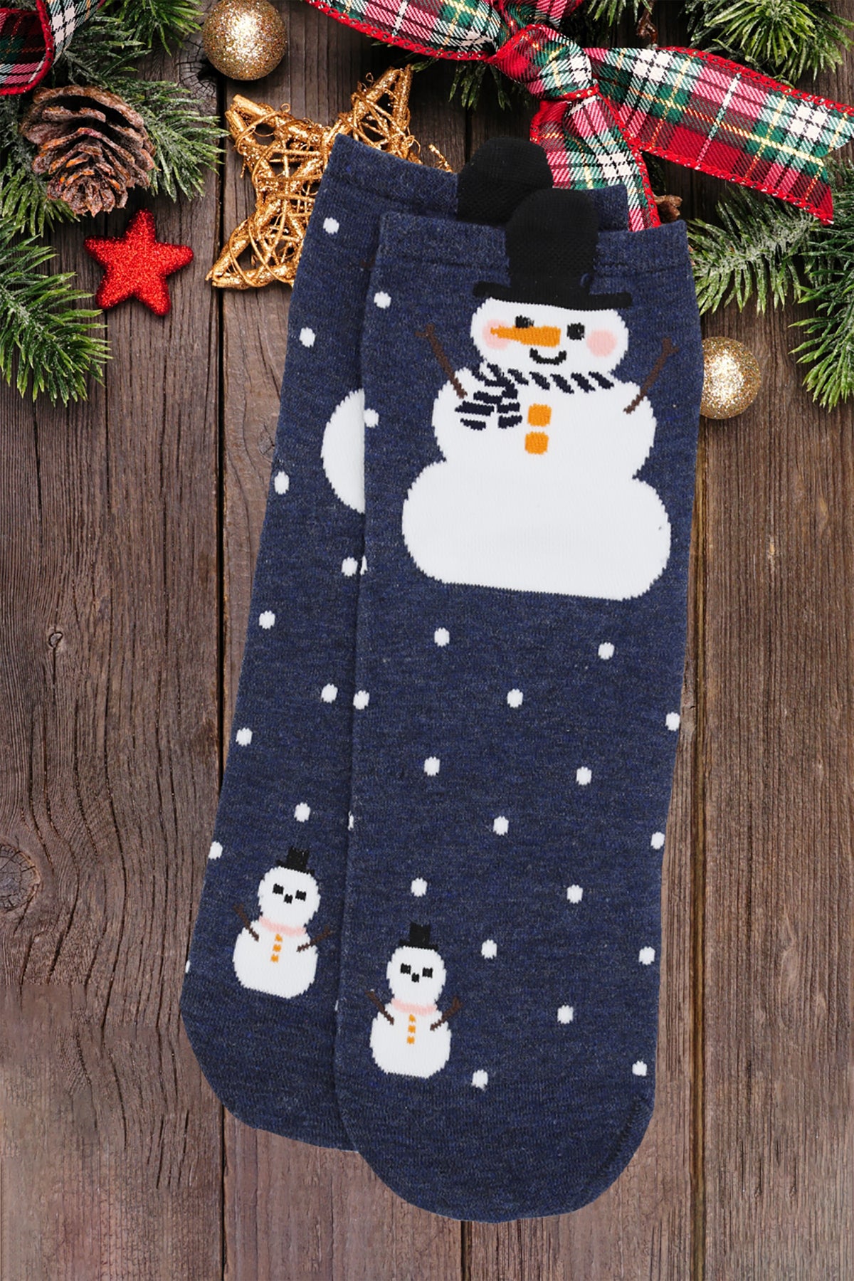 CHRISTMAS SOCKS SET 12PAIRS ( 4 DESIGN 3 PAIRS EACH )