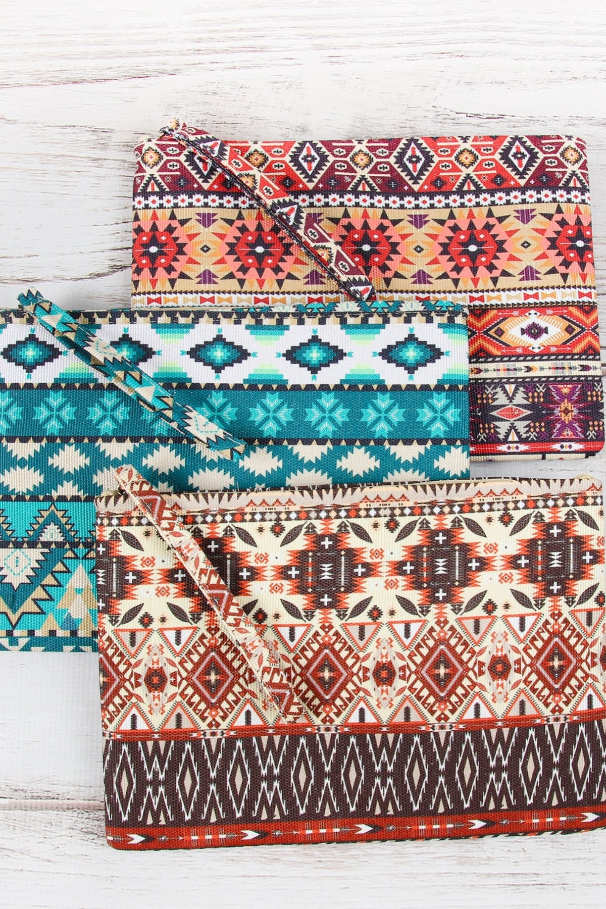 AZTEC PATTERN POUCH