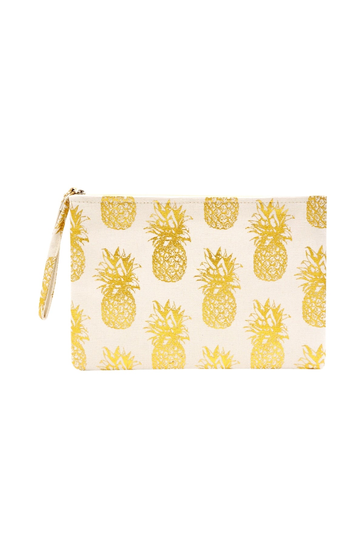 GOLD FOIL PINEAPPLE POUCH