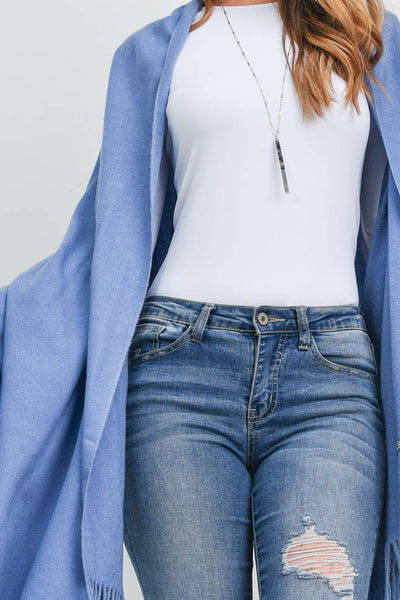 SUPER SOFT SOLID CASHMERE FEEL SCARF VISCOSE