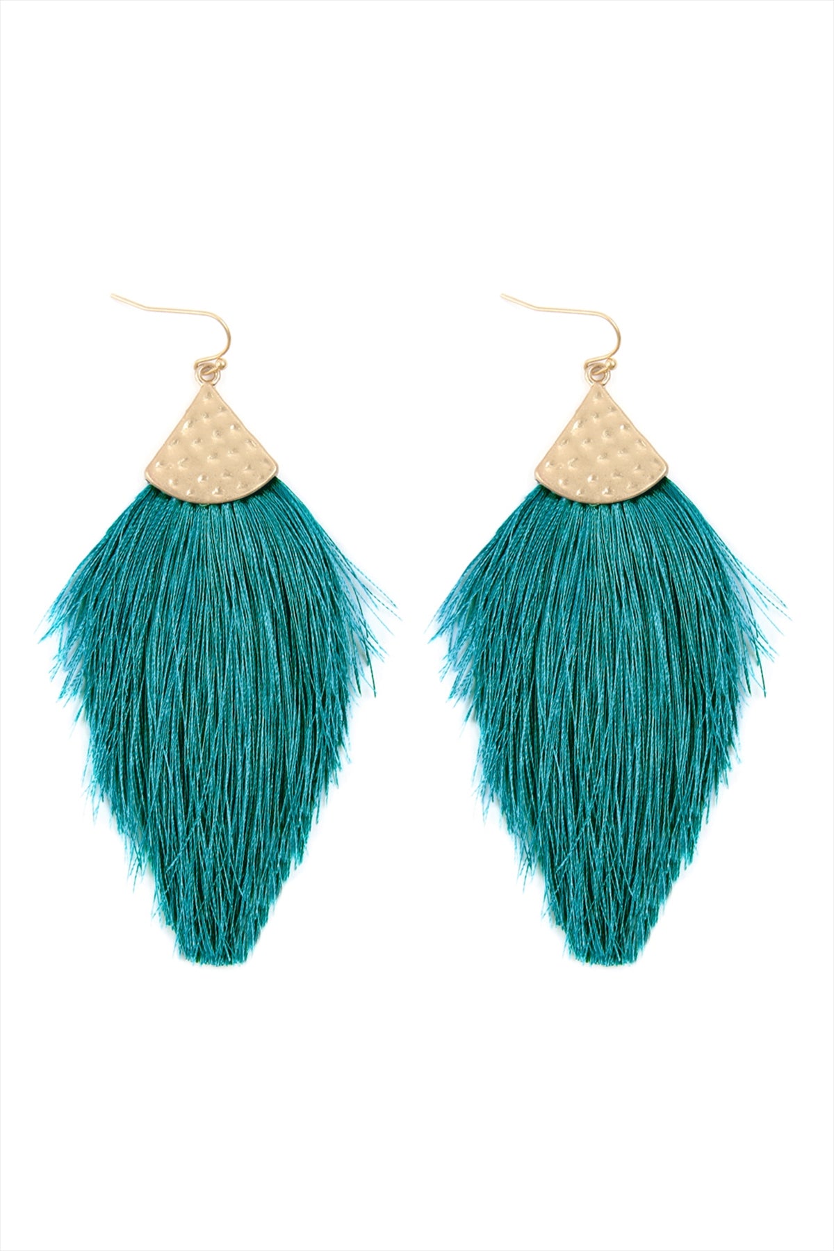 THREAD TASSEL DROP EARRINGS