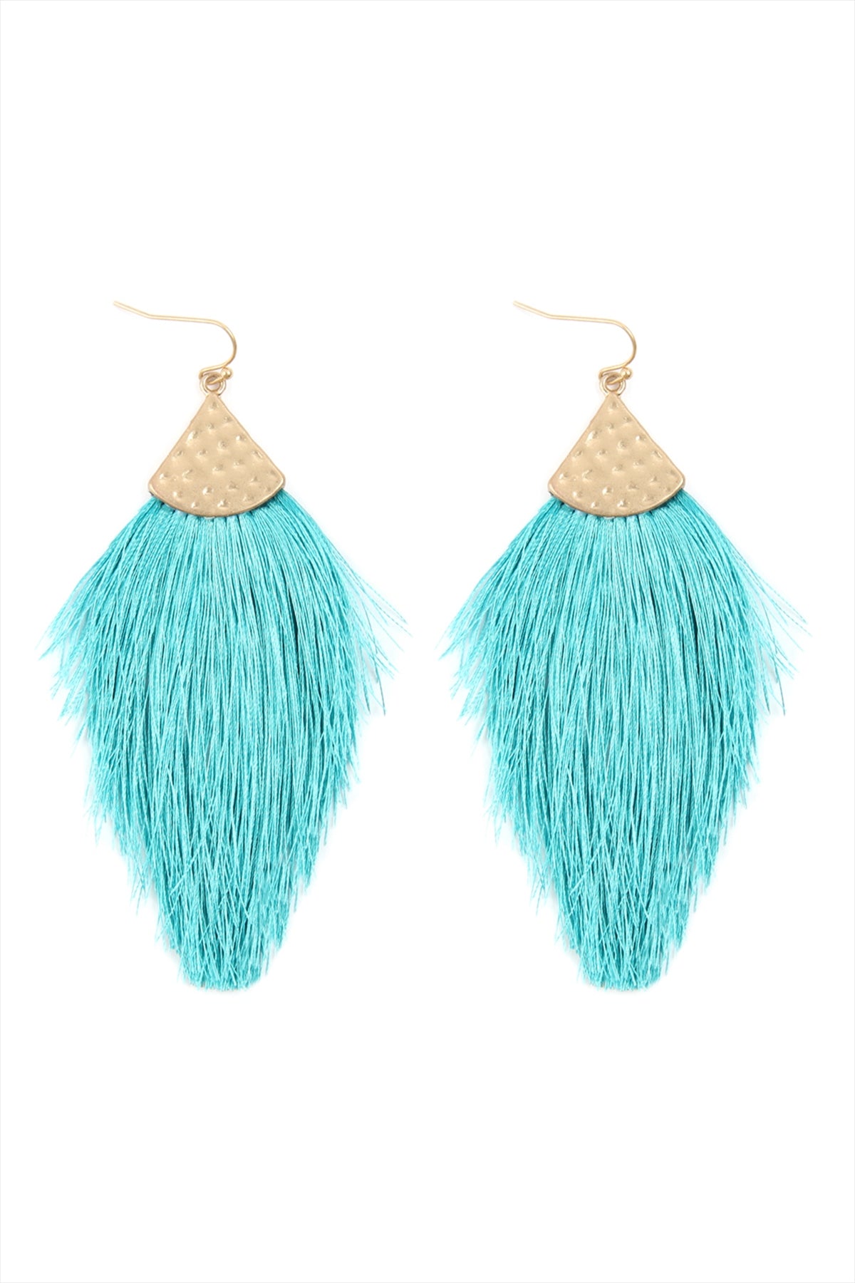 THREAD TASSEL DROP EARRINGS