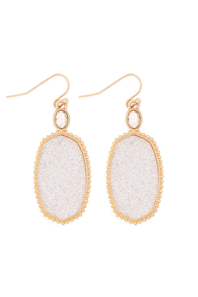 FACETED DROP EARRINGS/6PAIRS (NOW $1.25 ONLY!)