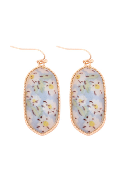 FLORAL DROP EARRINGS