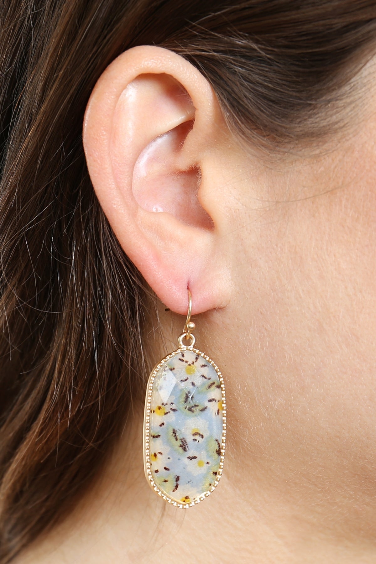 FLORAL DROP EARRINGS