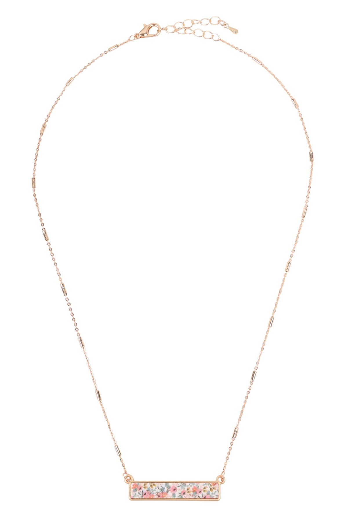 FLORAL PENDANT NECKLACE6PCS (NOW $0.75 ONLY!)